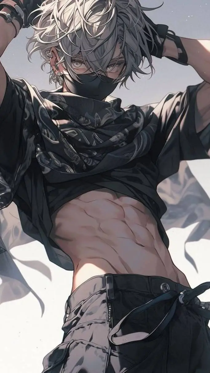 ai character: ice background