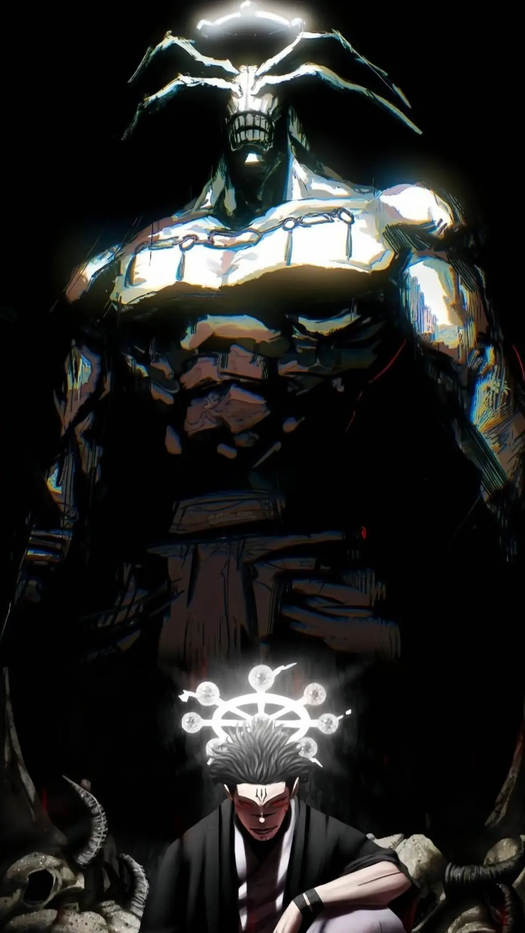 ai character: Freaky Kaisen background