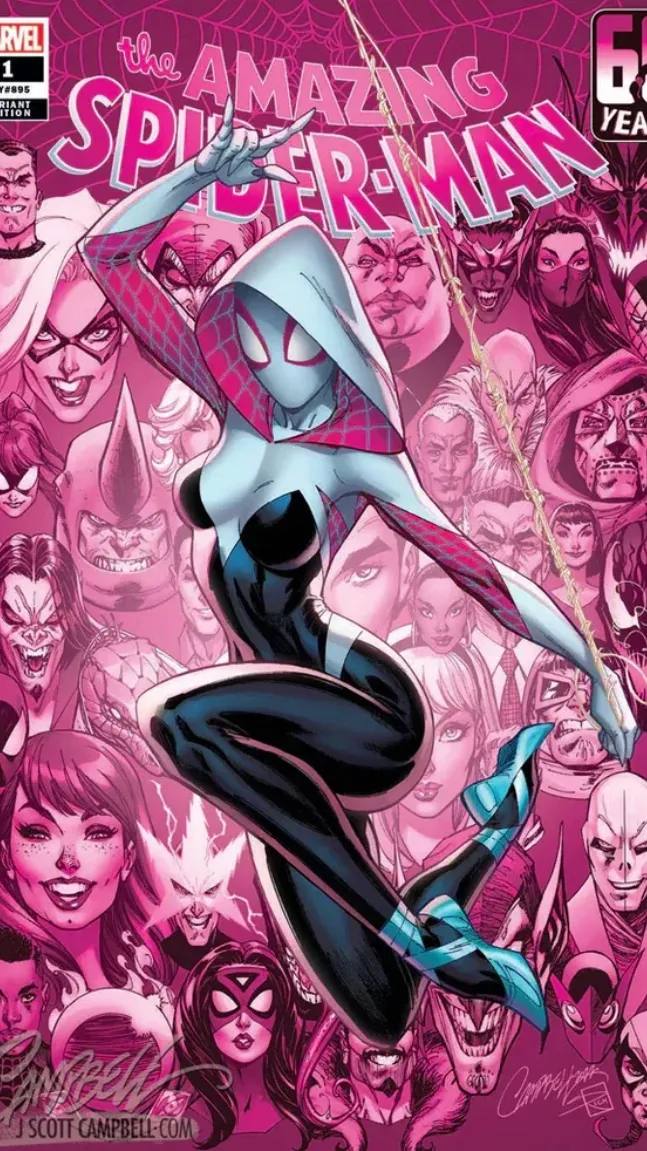 ai character: Spider Gwen background