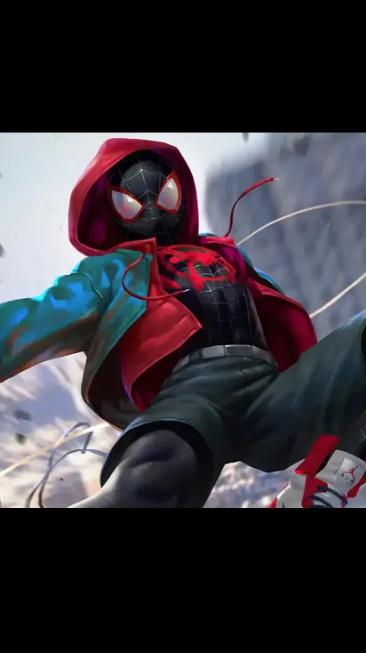 ai character: Miles morales background
