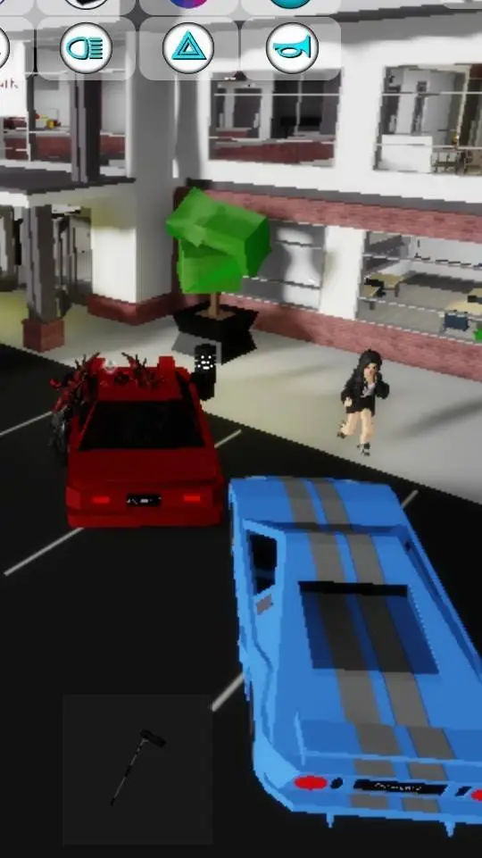 ai character: roblox in real lif background