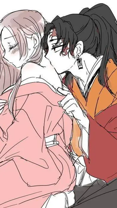 ai character: Yoriichi x Y/N  background