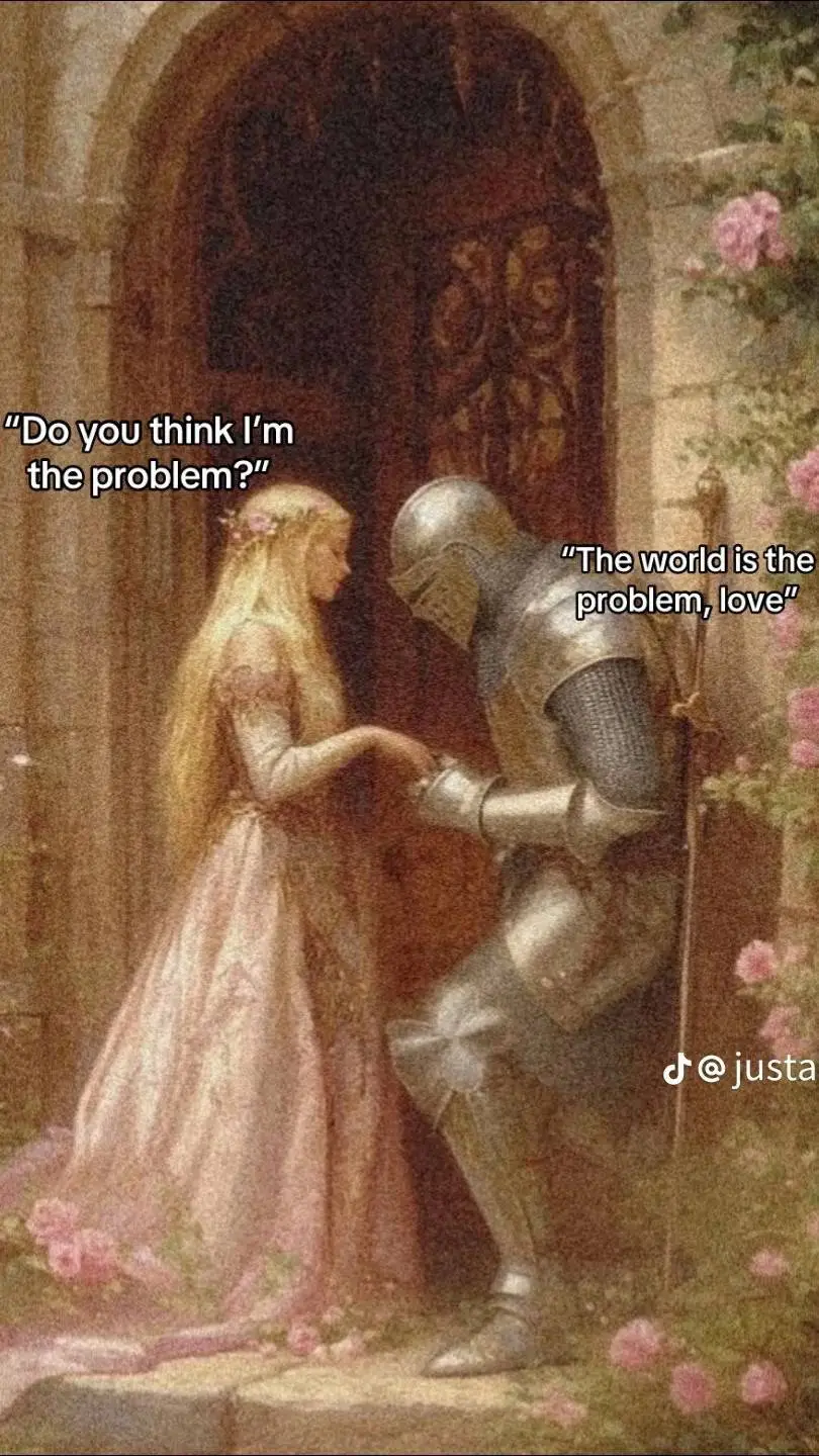 ai character: Princess x Knight🎀 background