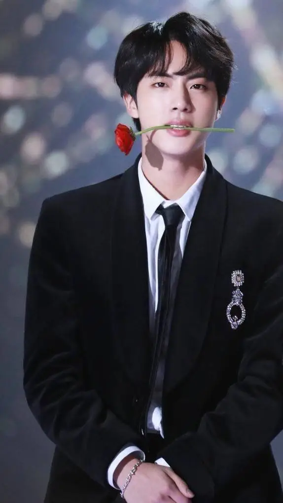 ai character: Kim SeokJin background