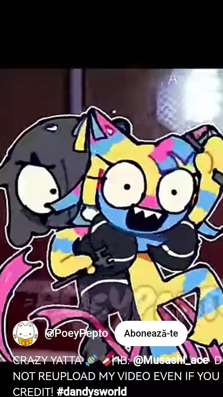 ai character: Crazy Yatta🎉 background