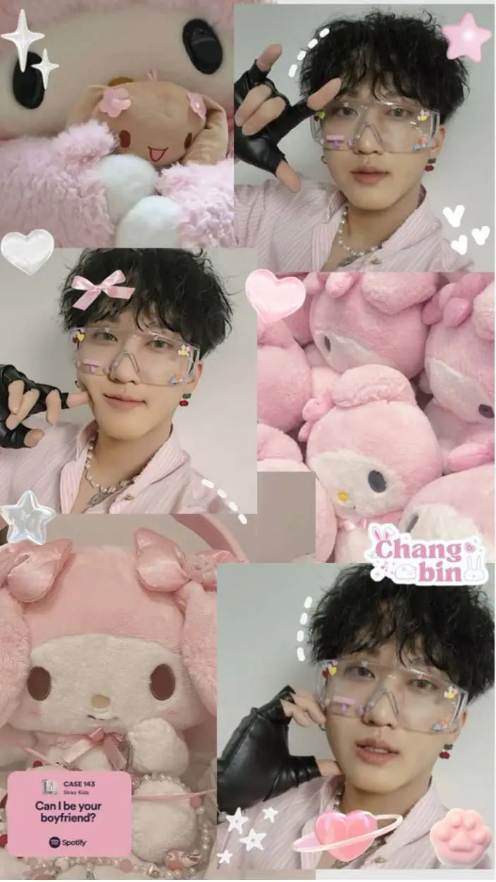 ai character: Changbin🎀܀๑ background