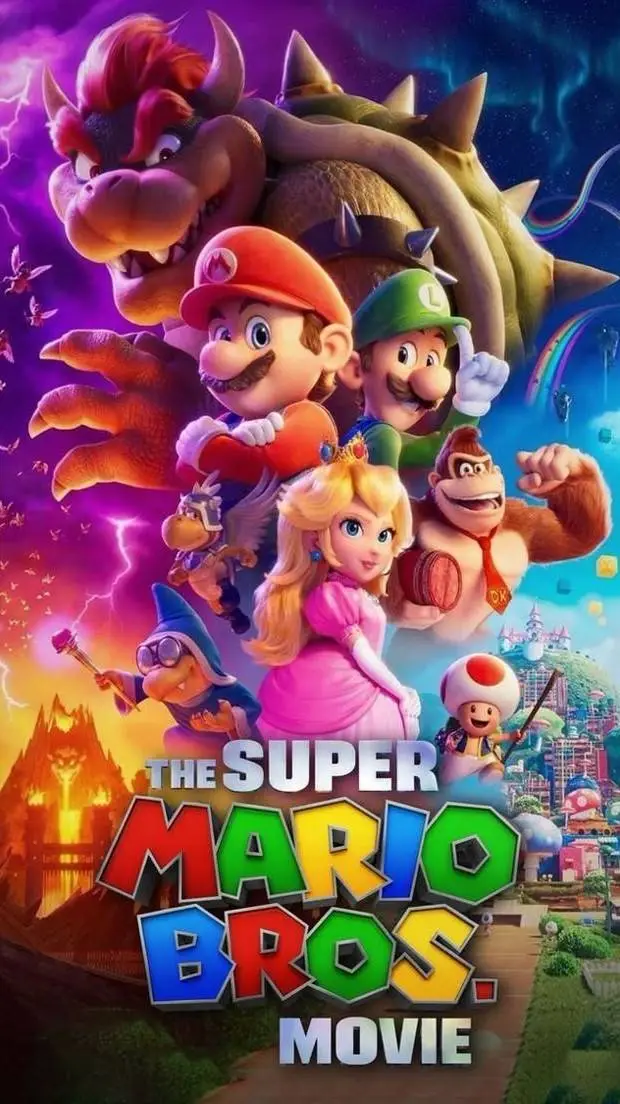 ai character: MARIO BROS THE MOV background