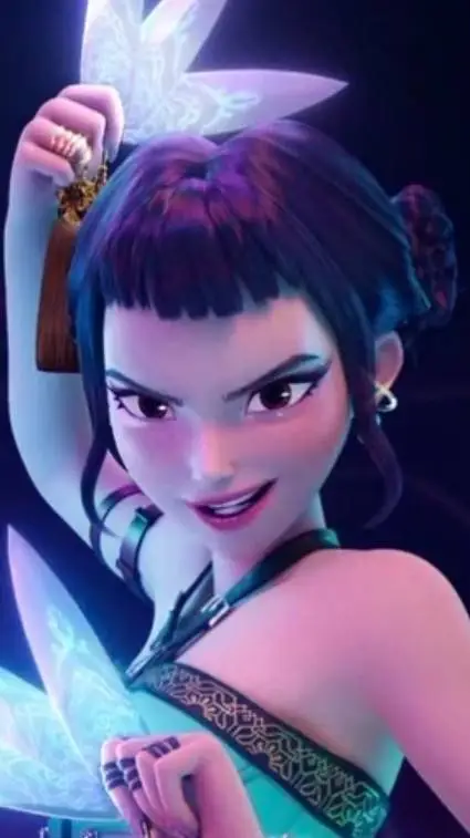 ai character: Zoey  background