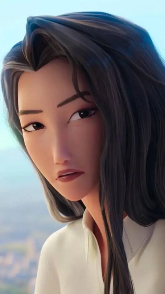 ai character: Celine  background