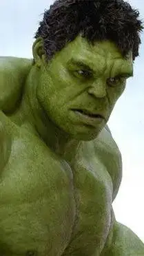 ai character: Hulk  background