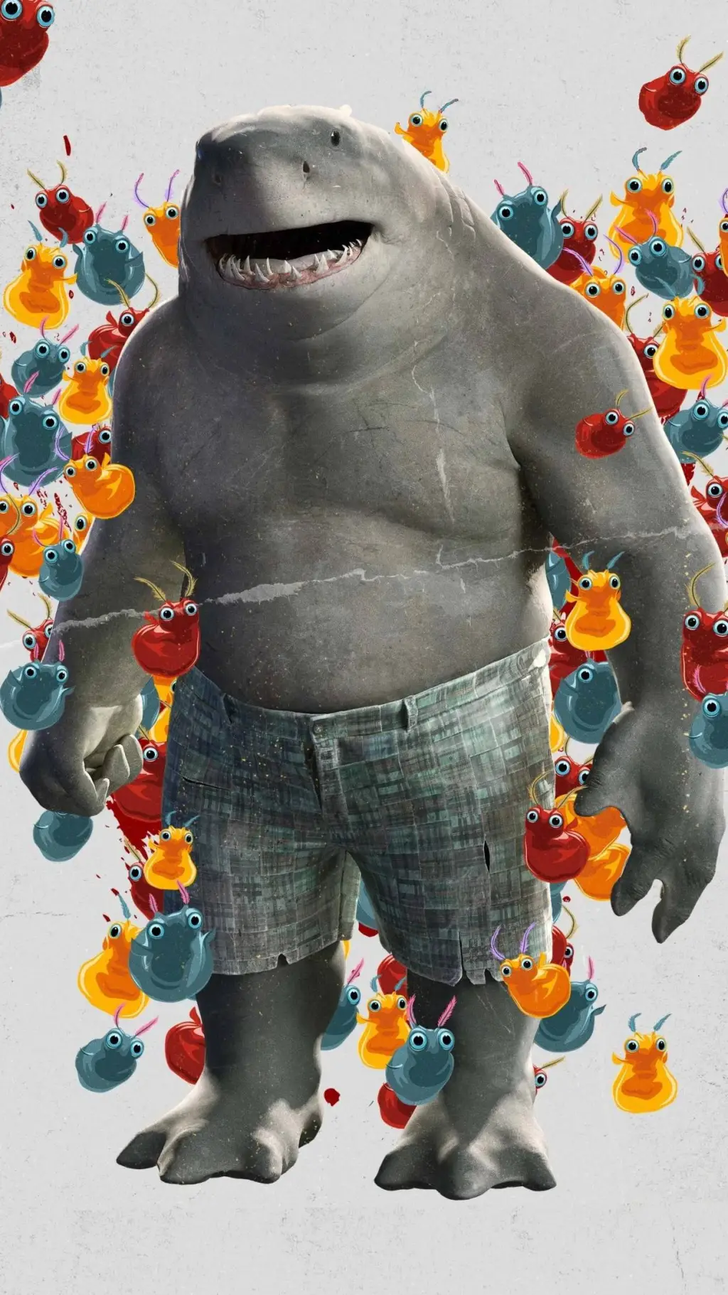 ai character: King Shark  background