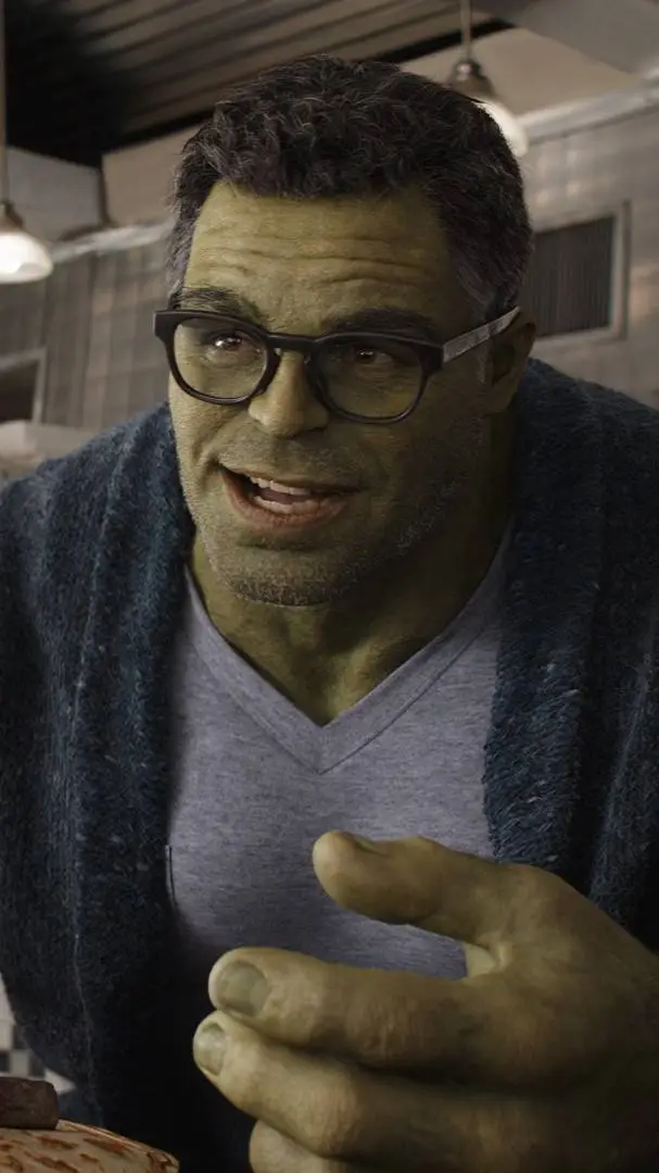 ai character: Smart Hulk  background