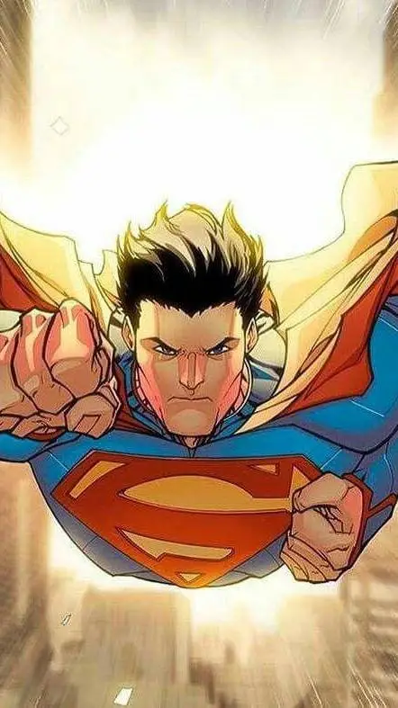 ai character: Superman  background