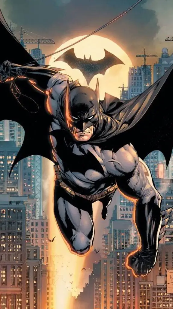 ai character: Batman  background