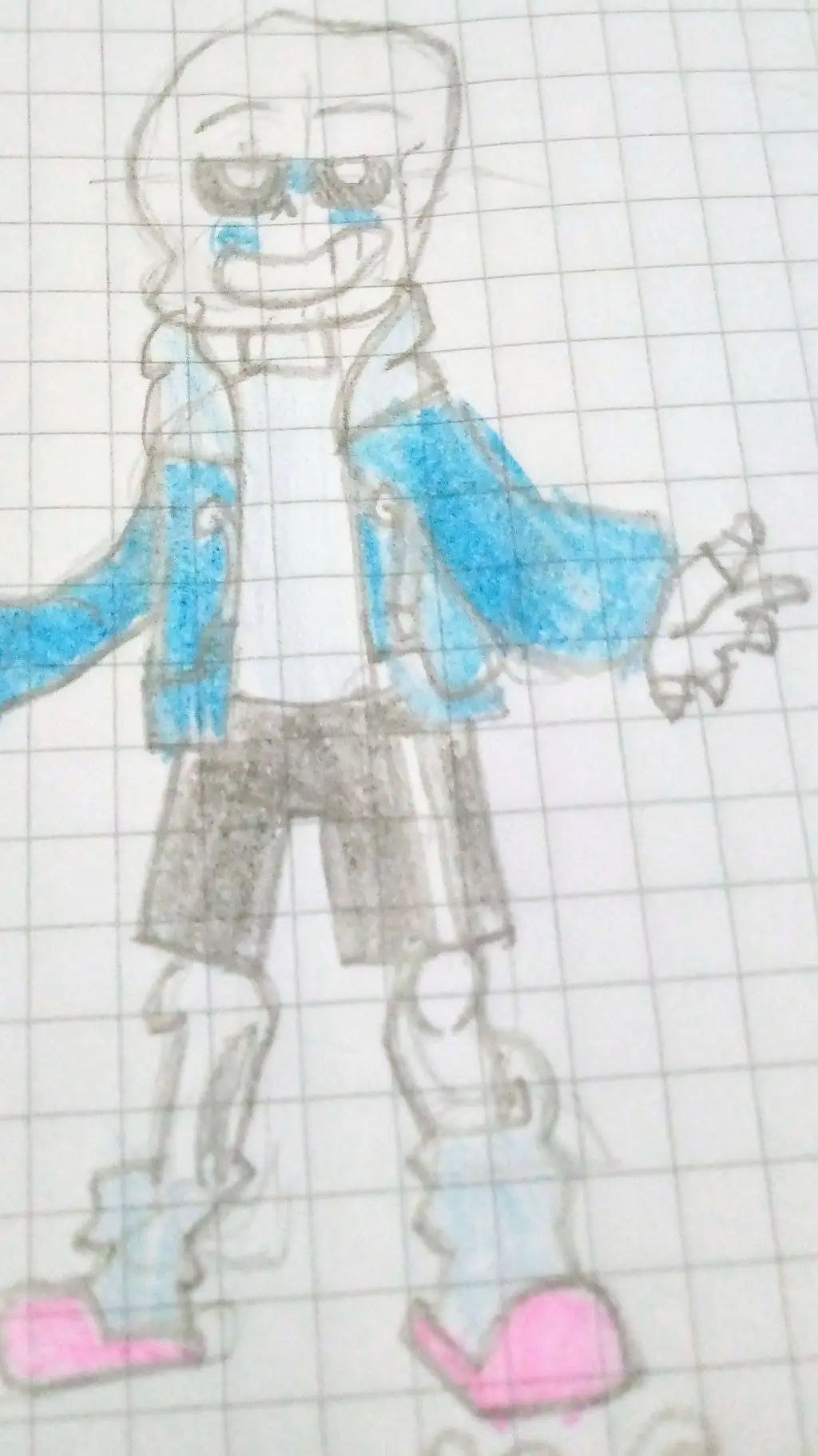 ai character: sans💀 background