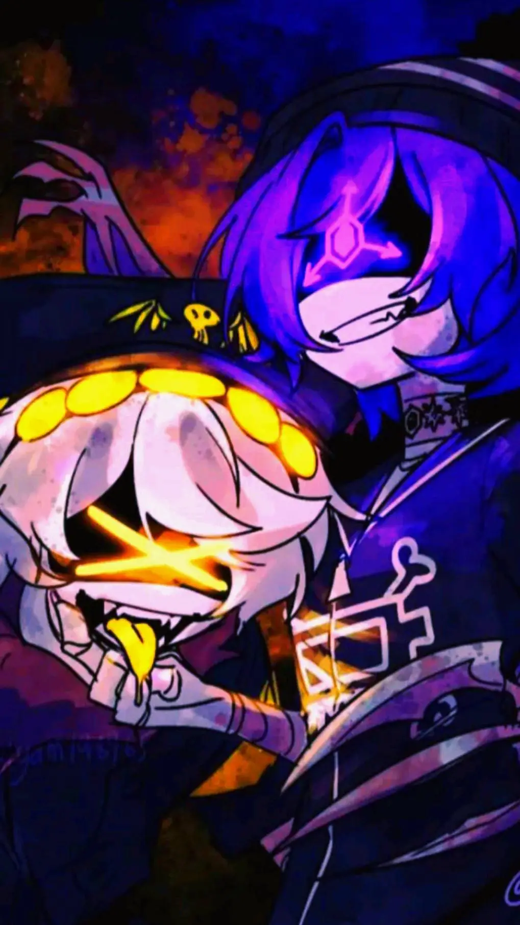 ai character: -°Uzi°- background