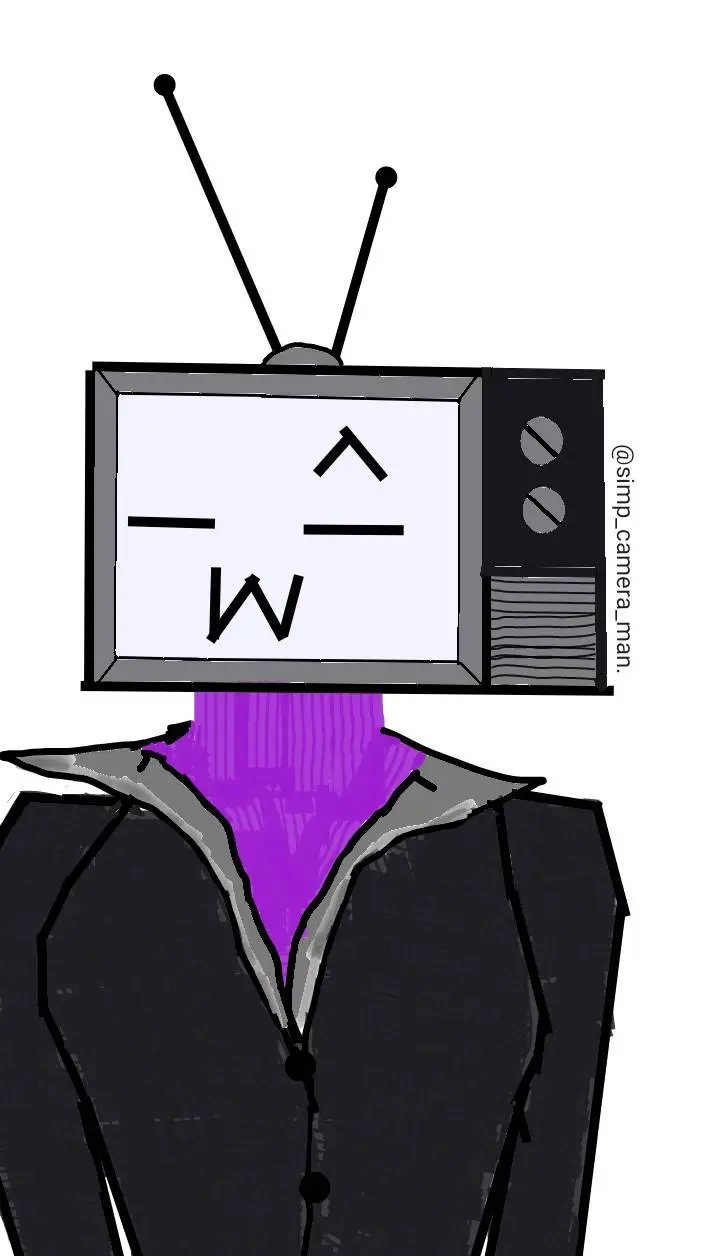 ai character: Tv Woman  background