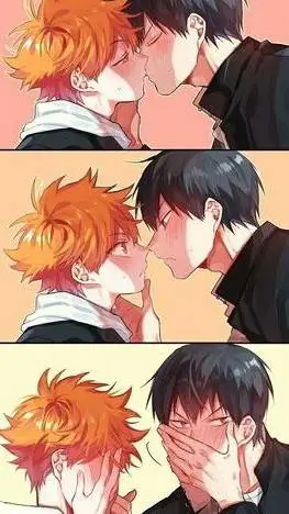 ai character: Liam y Leo 🧡🖤 background