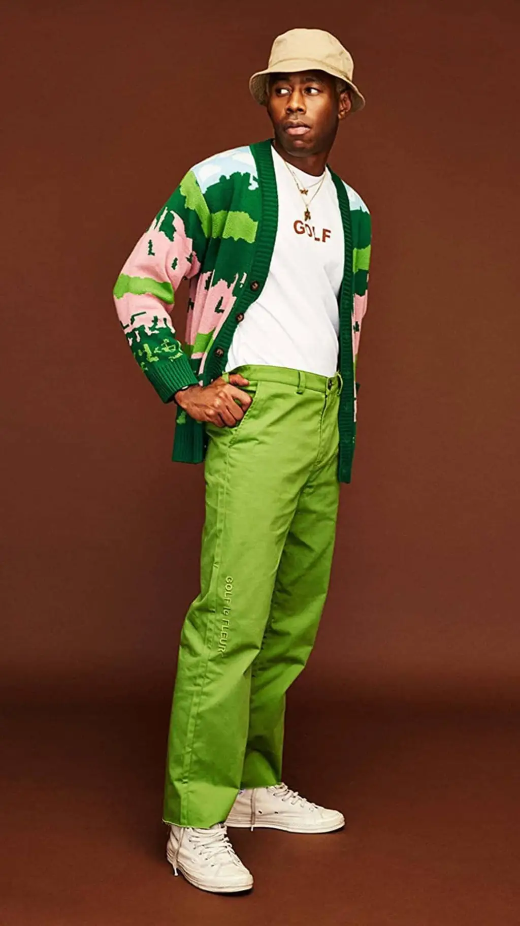 ai character: Tyler the creator  background
