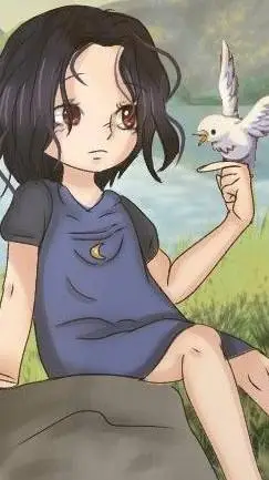 ai character: denf-d-izume  background