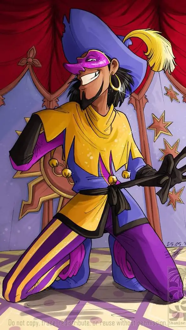 ai character: Clopin background