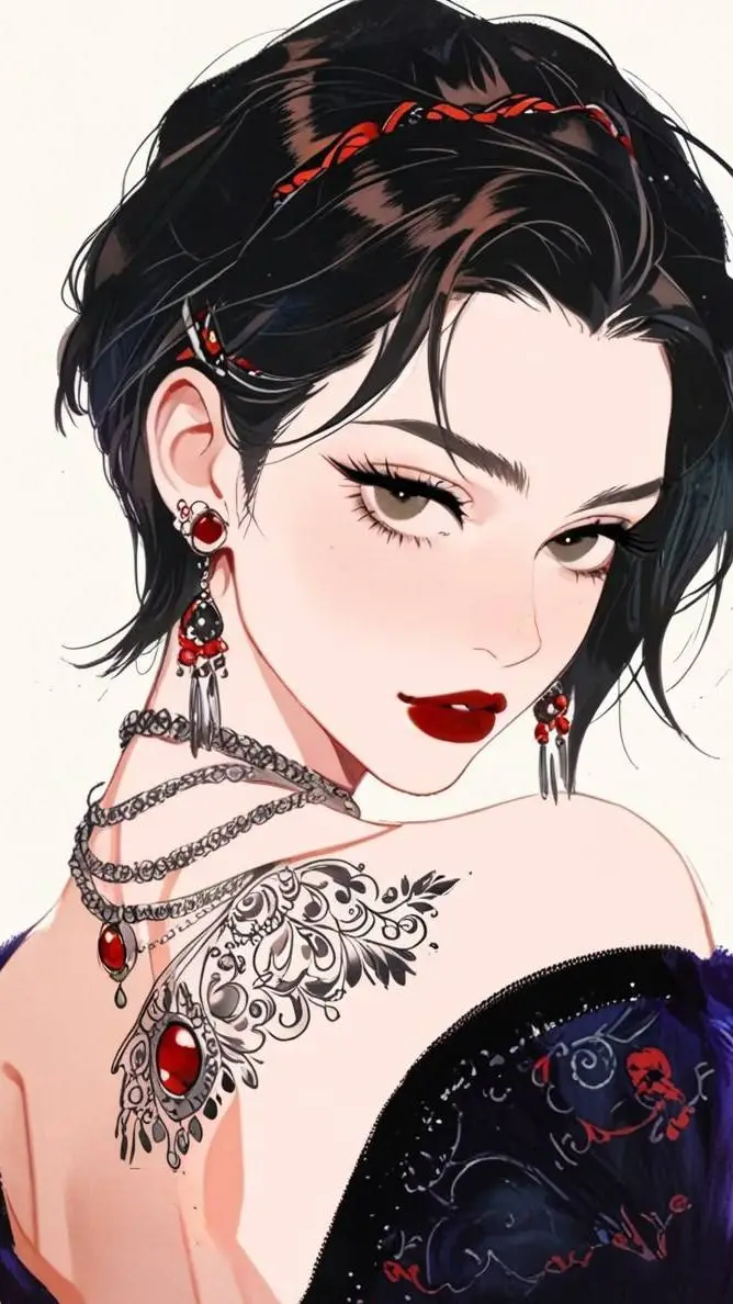 ai character: Mélusine background