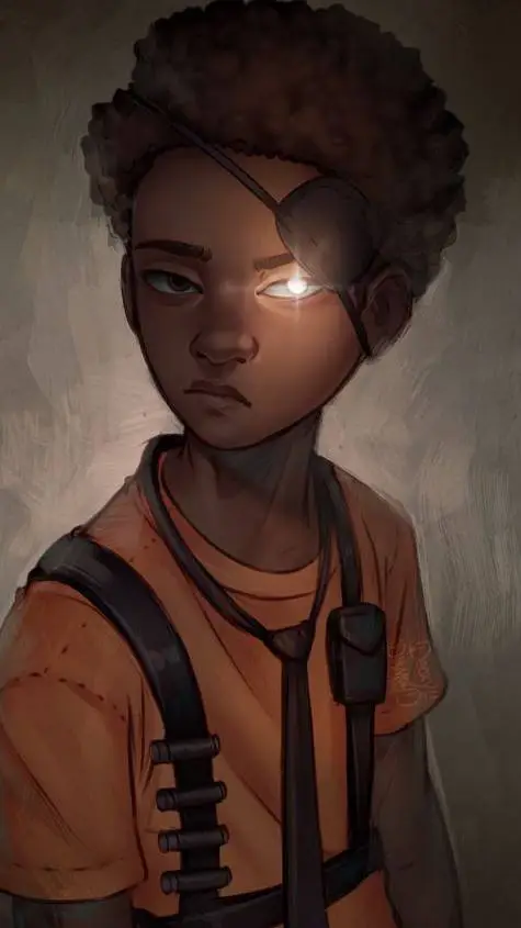 ai character: Ash background