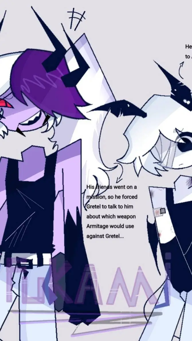 ai character: Daniel & Armitage background
