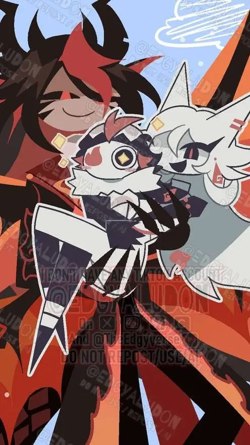 ai character: belial & his wife  background