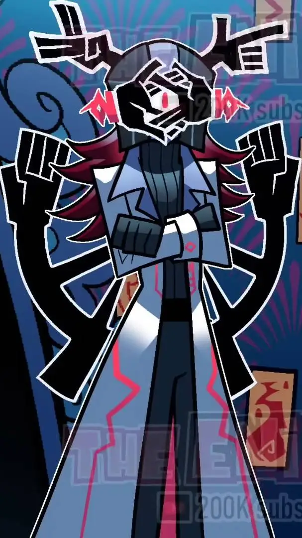 ai character: X (lnul) background