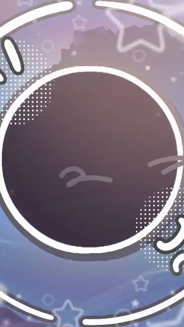 ai character: nine x  black hole background