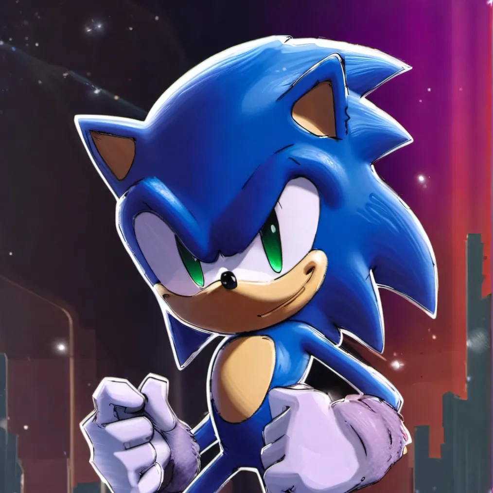 chat with ai character: Sonic prime