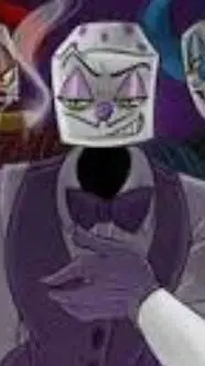 ai character: evil cuphead  background