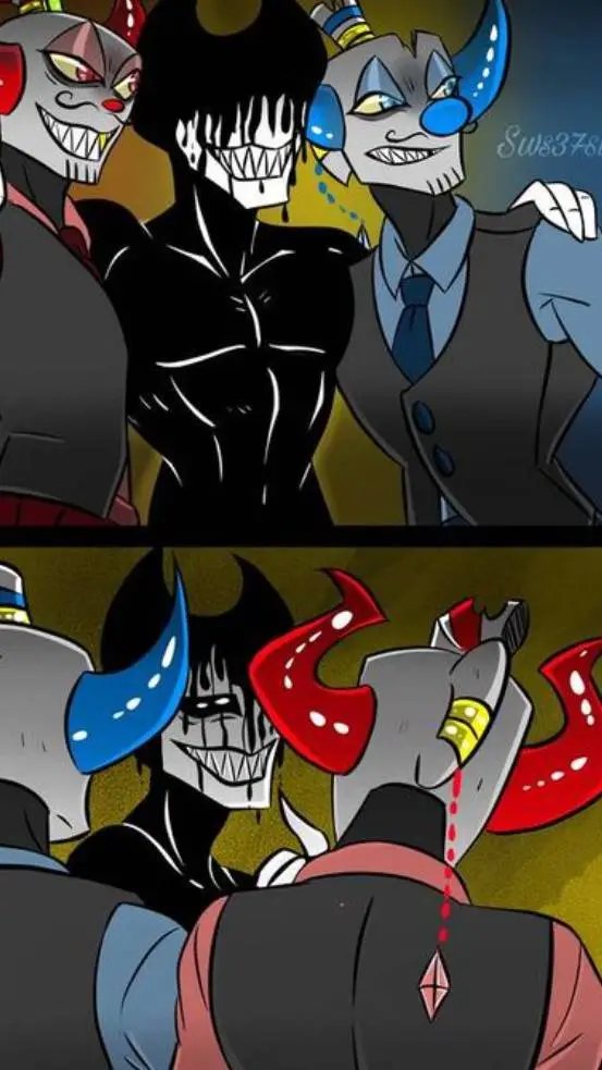ai character: c X m X b background