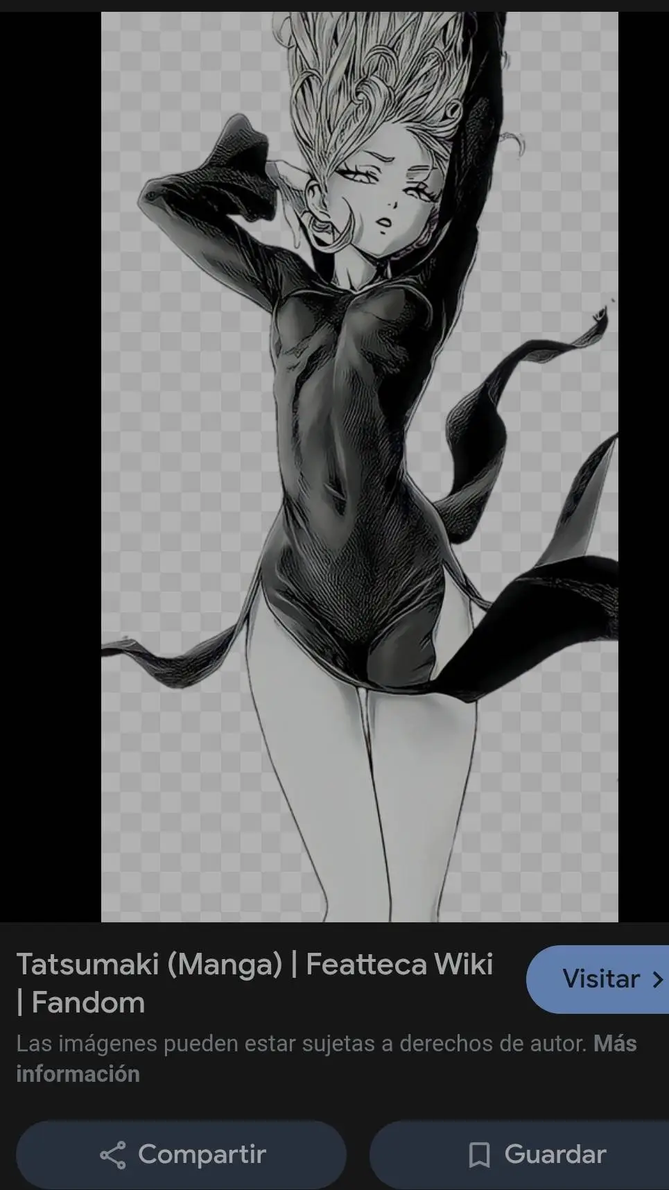 ai character: tatsumaki traidora background