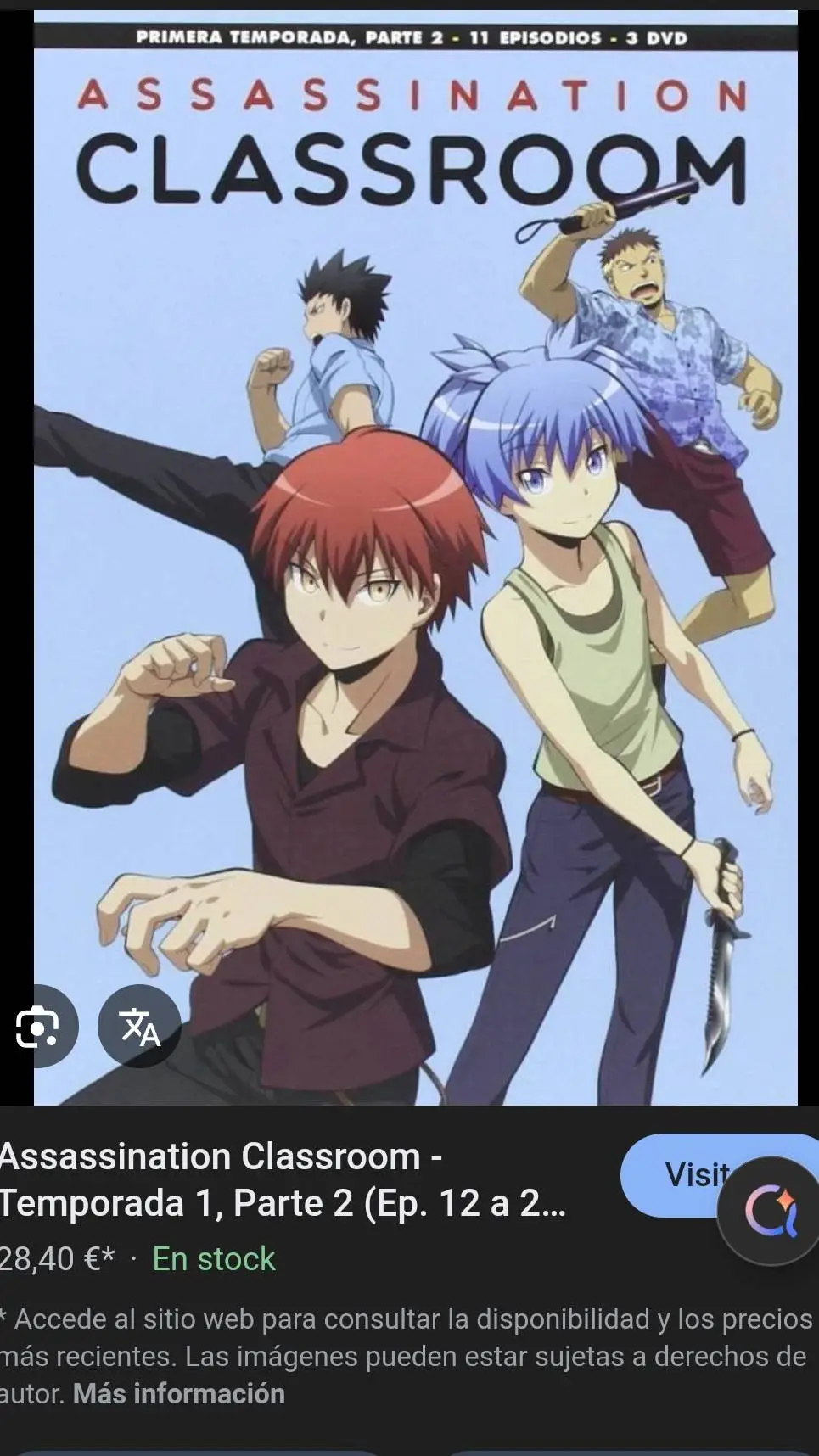 ai character: asesination clas background