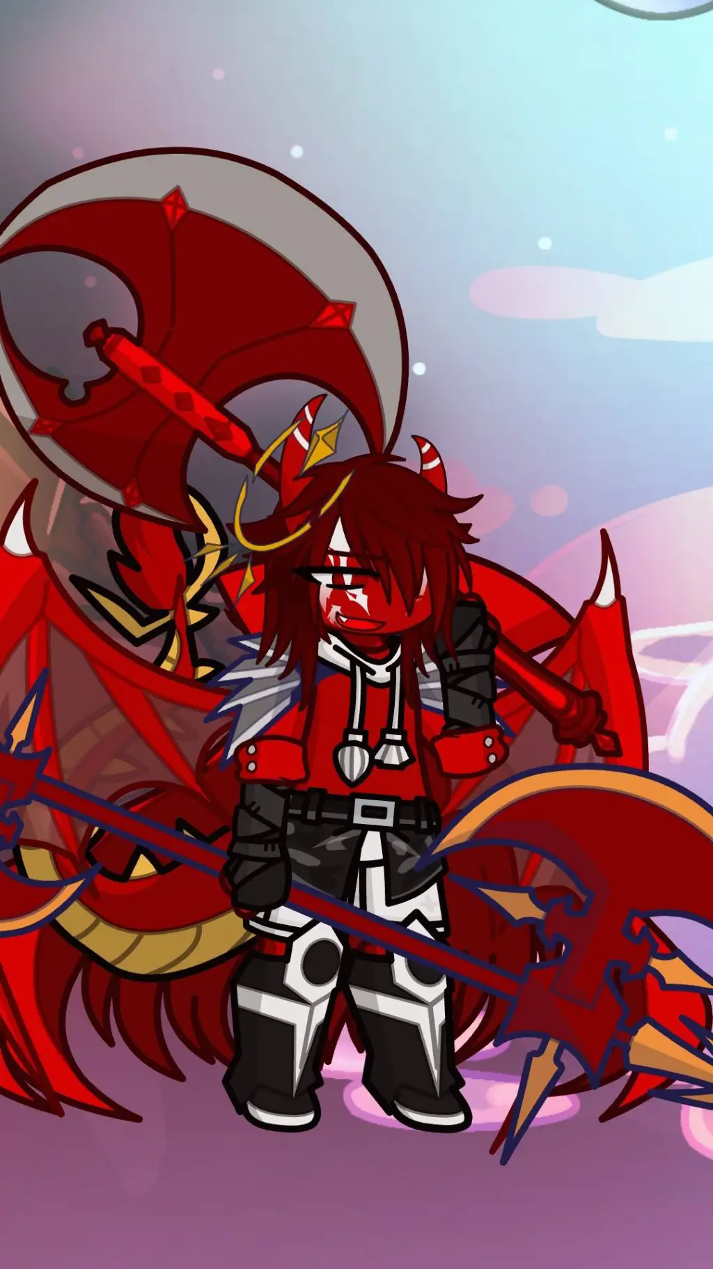 ai character: forsaken :D background