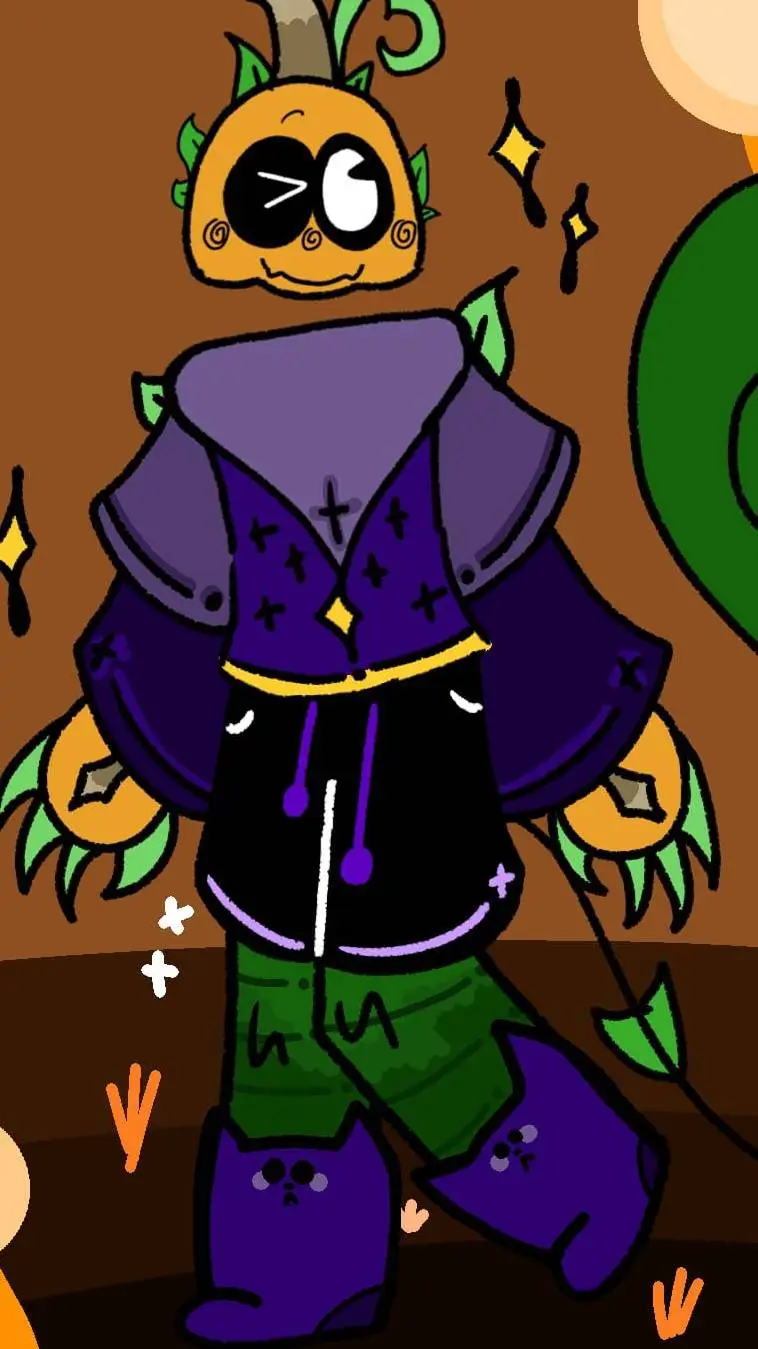 ai character: Betrayedflame background