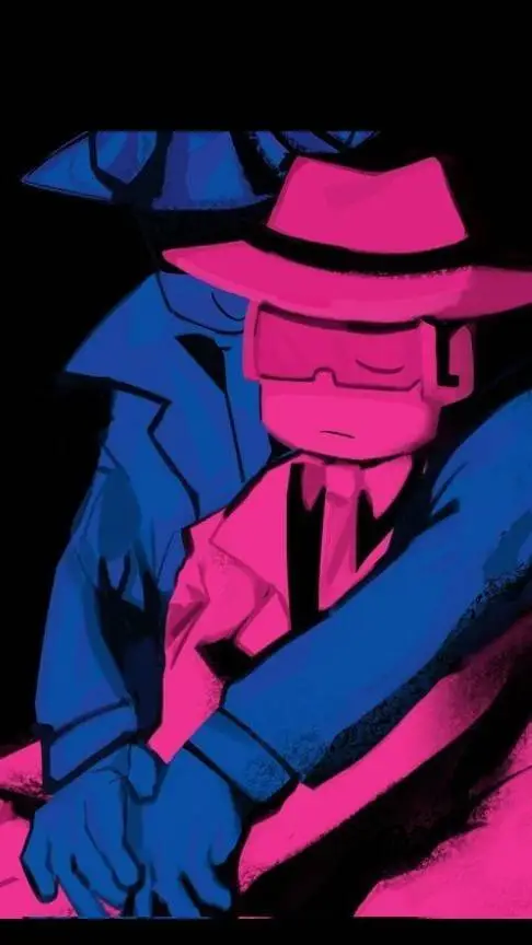 ai character: doublefedora ☆ background