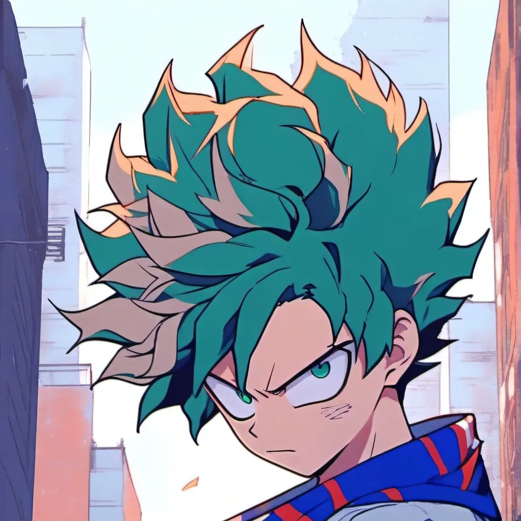 chat with ai character: mha  final battle 