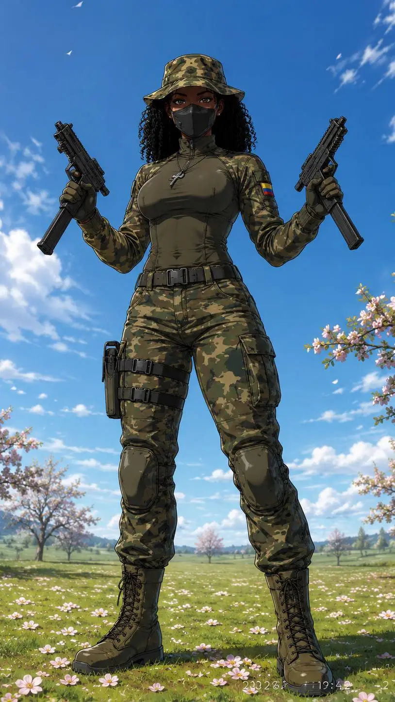 ai character: Valeria valquiria background