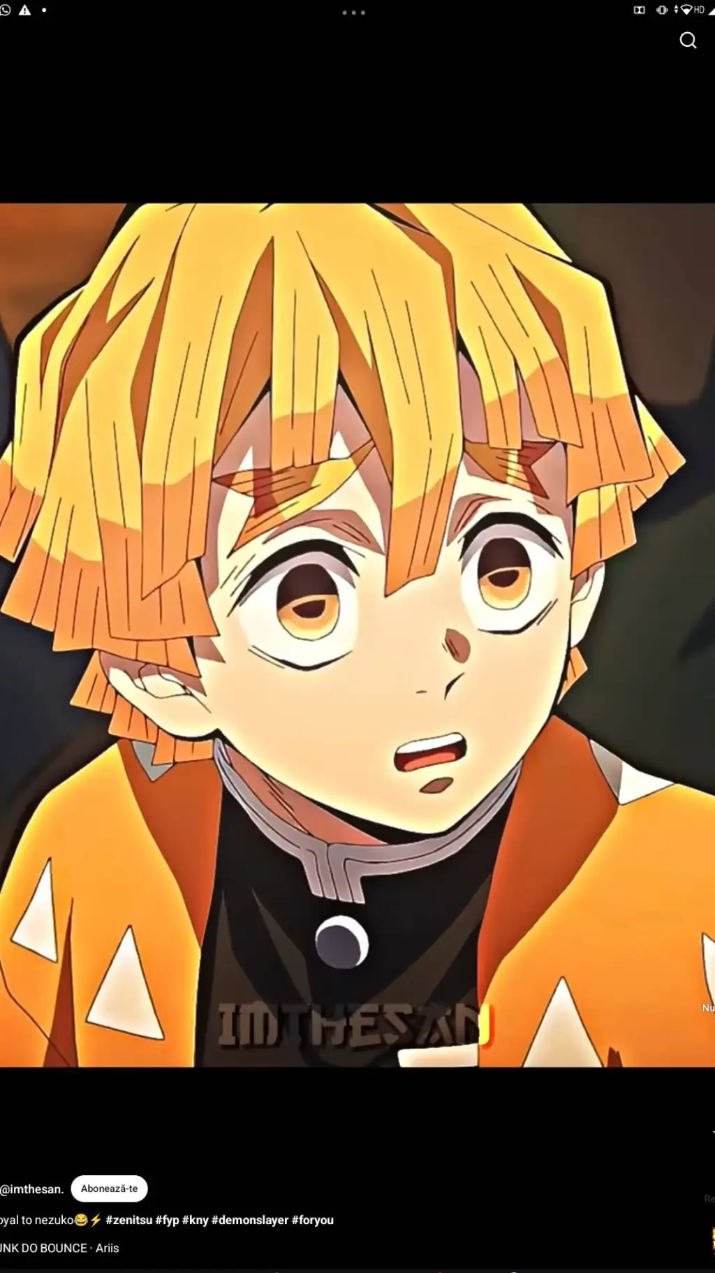 ai character: blessed hashira background