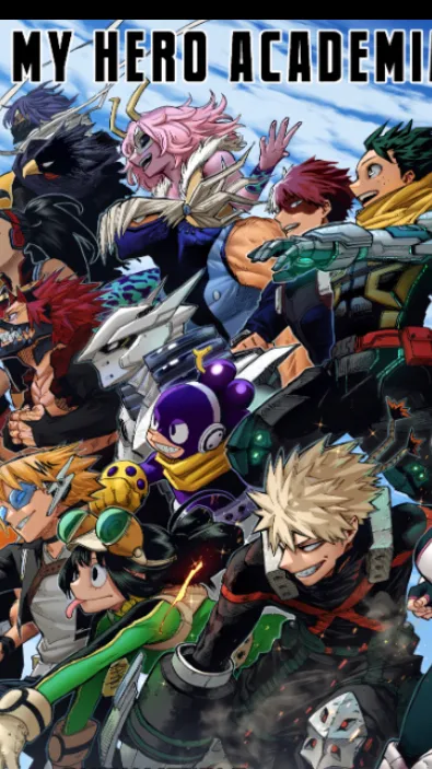 ai character: Mha time skip background