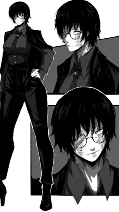 ai character: Maki zenin background