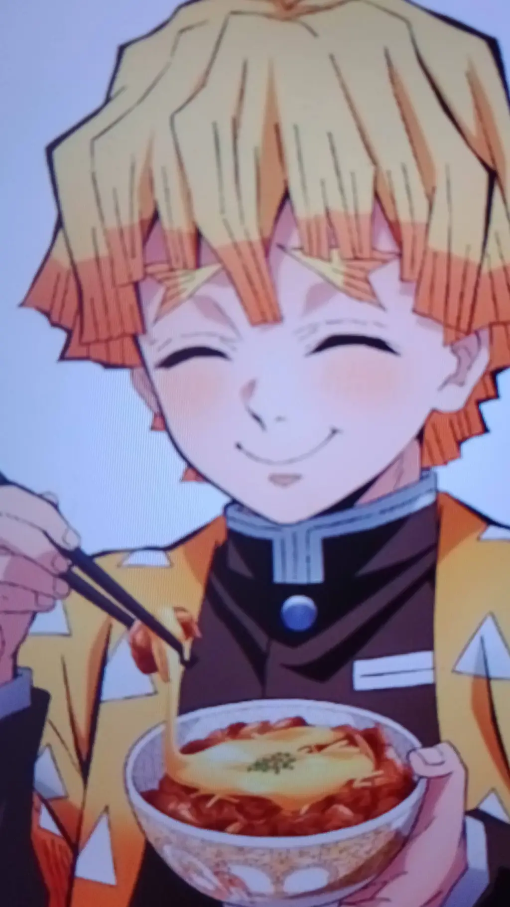 ai character: 💛Zenitsu💛 background