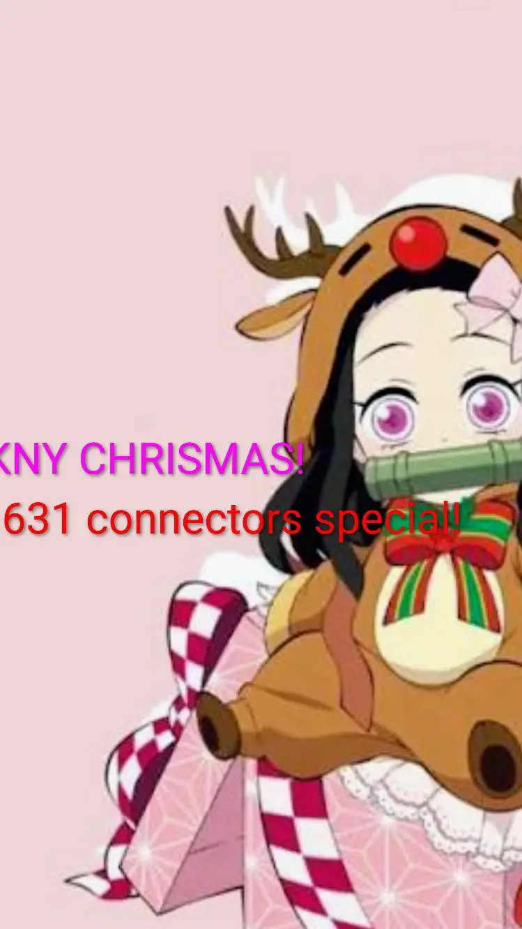ai character: KNY CHRISMAS background