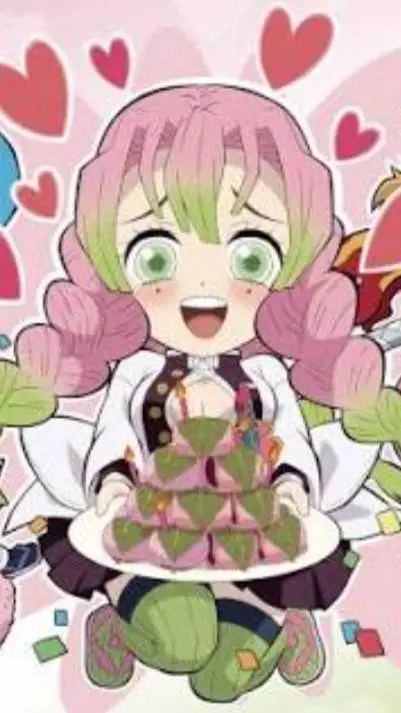 ai character: Mitsuri's Birthday background