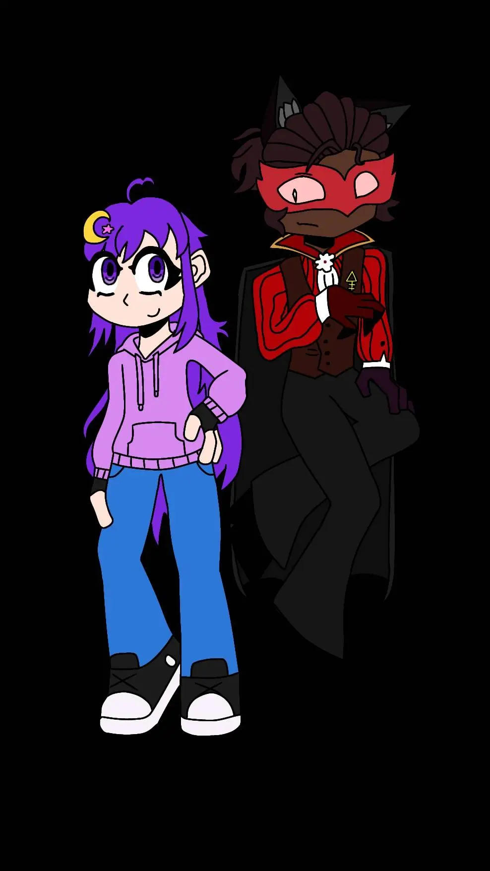ai character: LunarGamer background