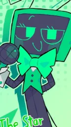 ai character: Astro x vee background