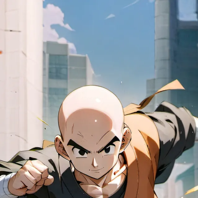 chat with ai character: Krillin